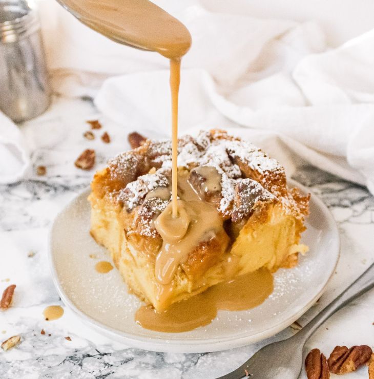 Eggnog Bread Pudding