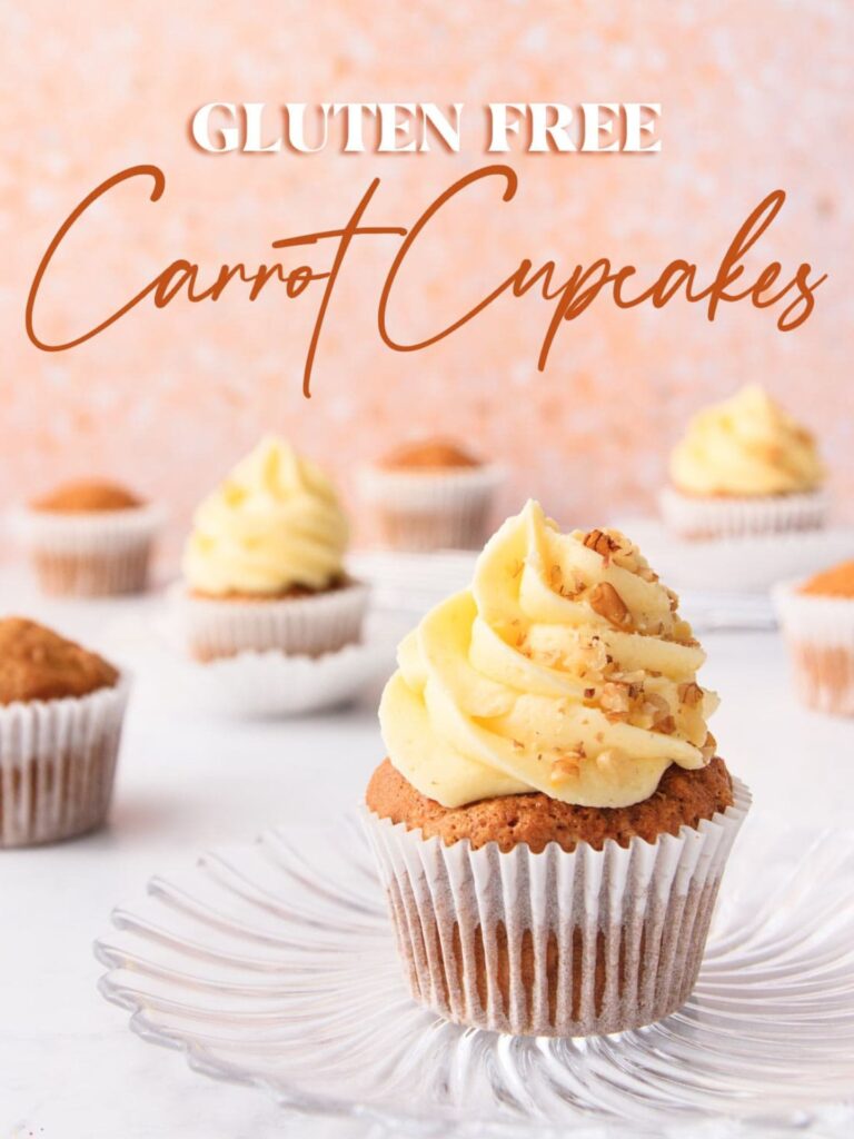 Gluten Free Carrot Cake Cupcakes