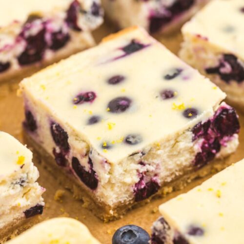 Blueberry Cheesecake Bars