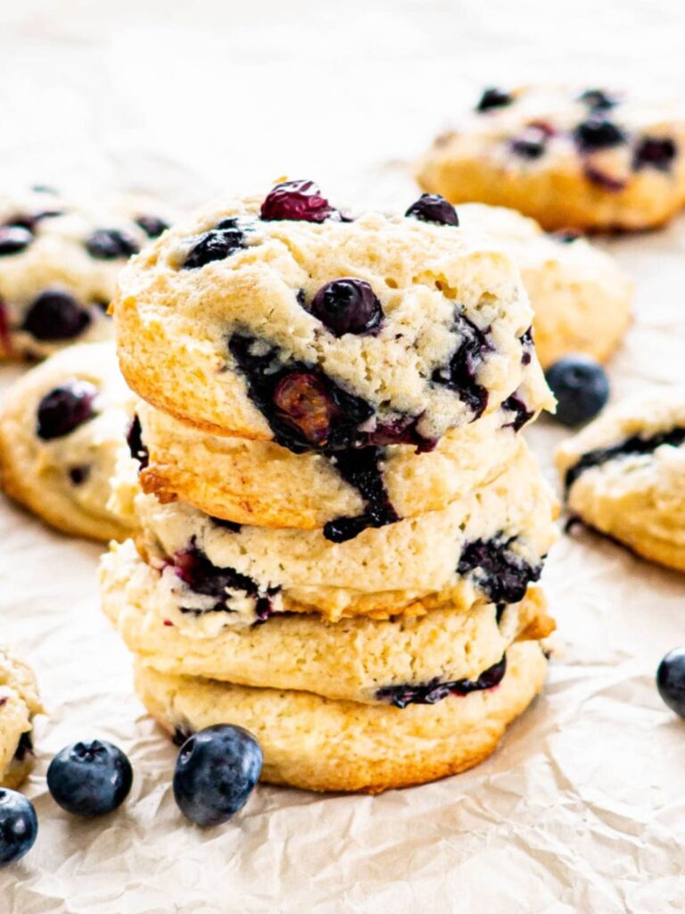 Blueberry Cheesecake Cookies