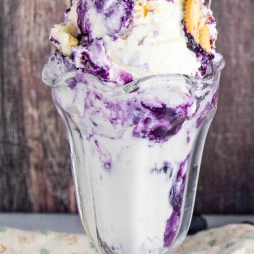 Blueberry Cheesecake Ice Cream