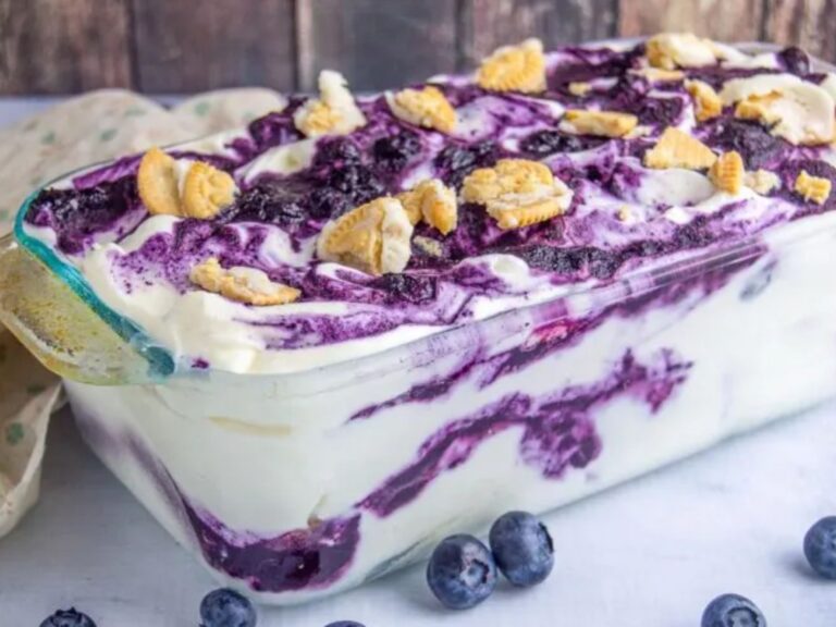 Blueberry Cheesecake Ice Cream