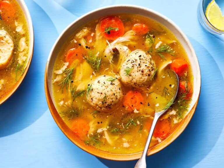 Gluten Free Matzo Ball Soup