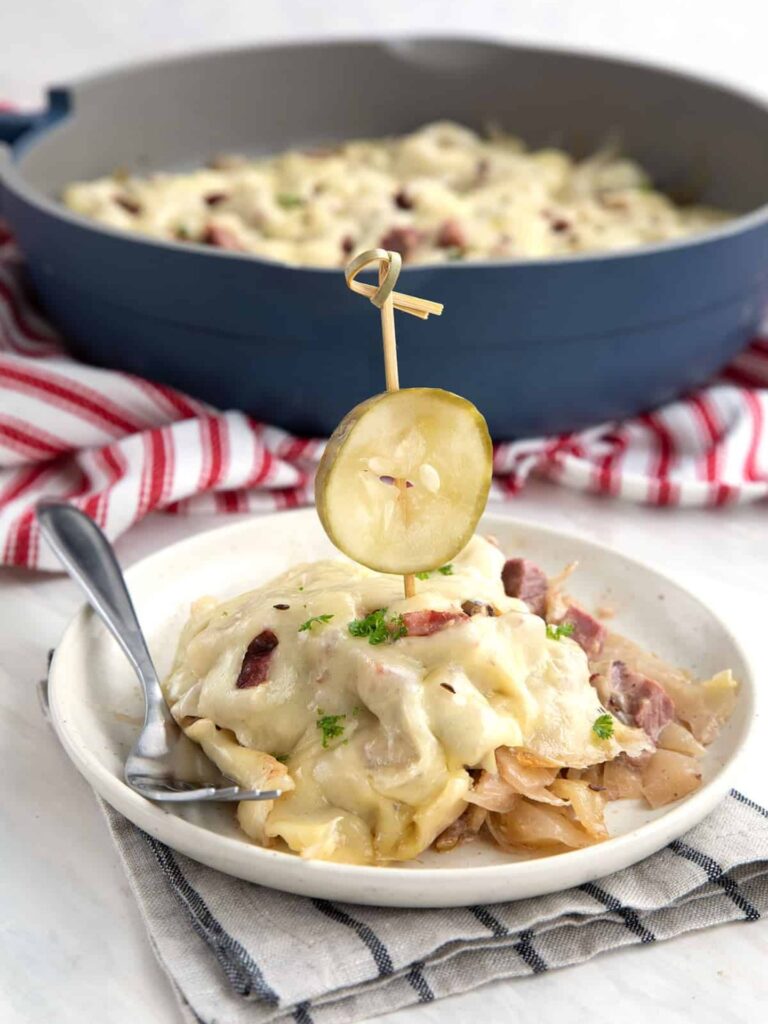 Keto Reuben Casserole