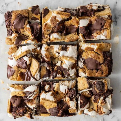 S'mores Cookie Bars