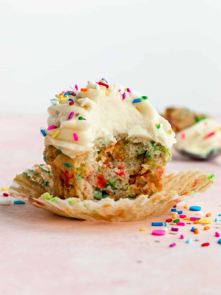 Vegan Funfetti Cupcakes