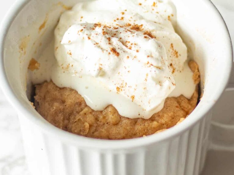 Apple Mug Cake