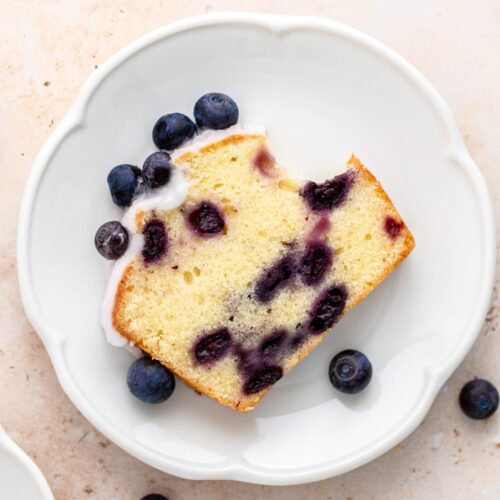 Blueberry Pound Cake Recipe