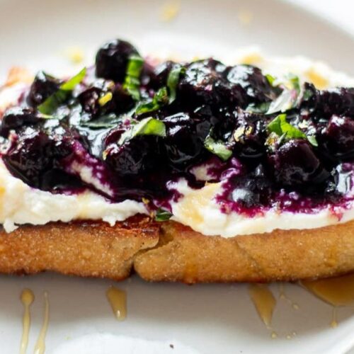 Blueberry Toast