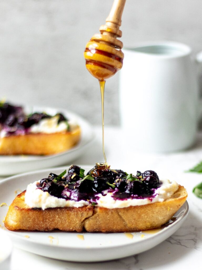 Blueberry Toast