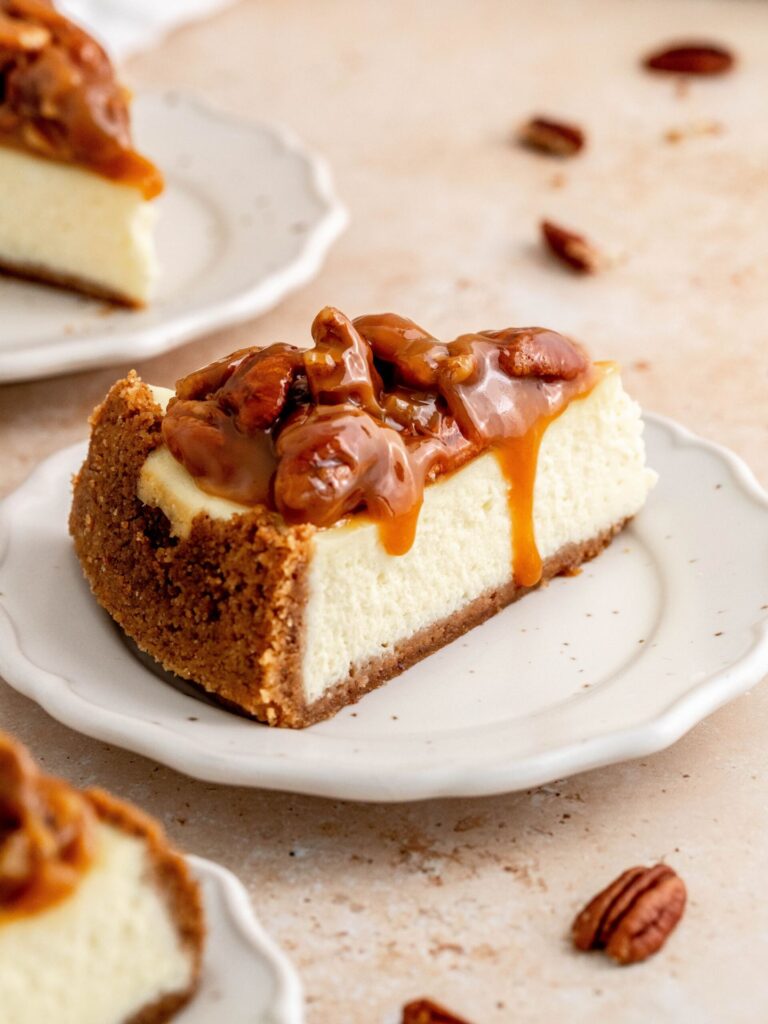 Caramel Pecan Cheesecake