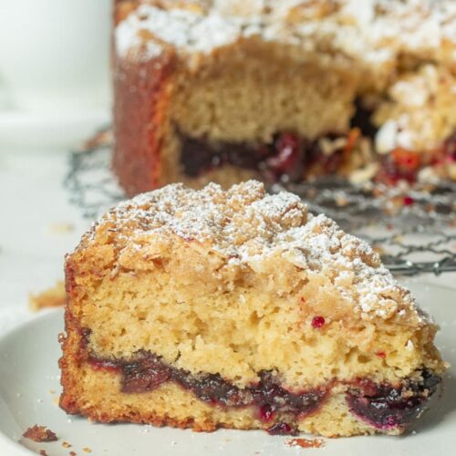 Cherry Coffee Cake