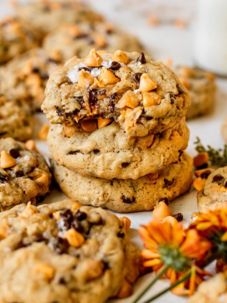 Chocolate Chip Butterscotch Cookies