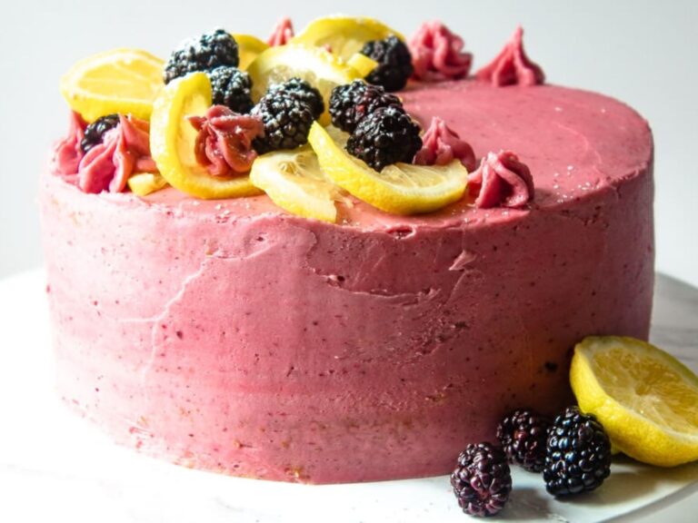 Lemon Blackberry Cake