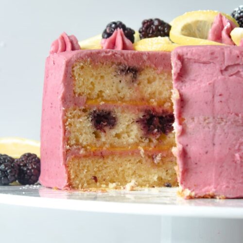 Lemon Blackberry Cake