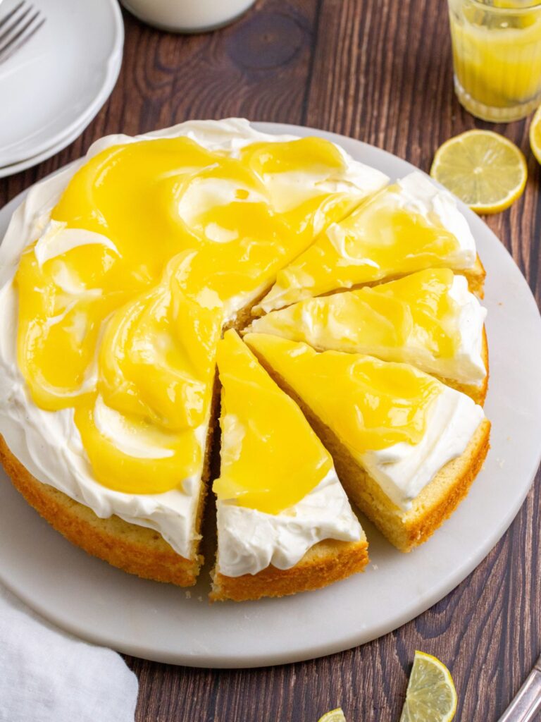 Lemon Curd Cake