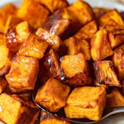 Air Fryer Sweet Potato Chunks