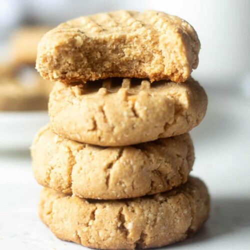 Almond Flour Peanut Butter Cookies