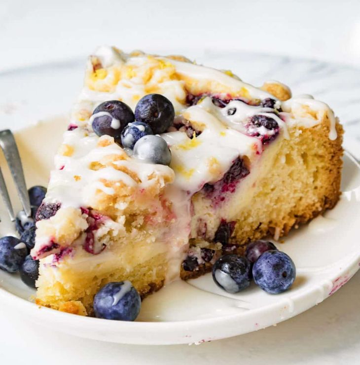 Blueberry Cream Cheese Coffee Cake