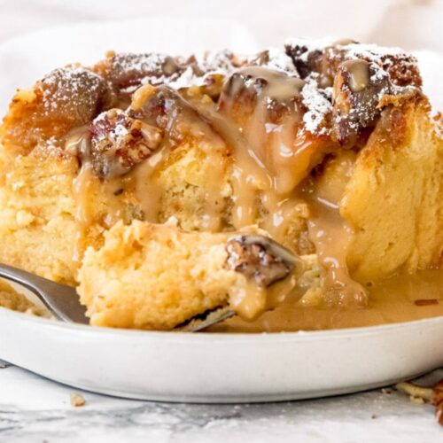 Eggnog Bread Pudding