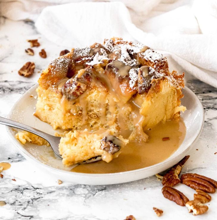 Eggnog Bread Pudding