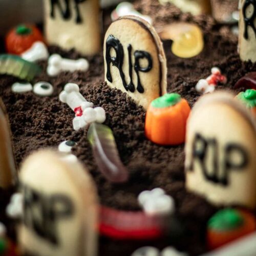 Graveyard Brownies