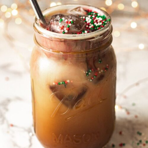 Iced Sugar Cookie Almond Milk Latte