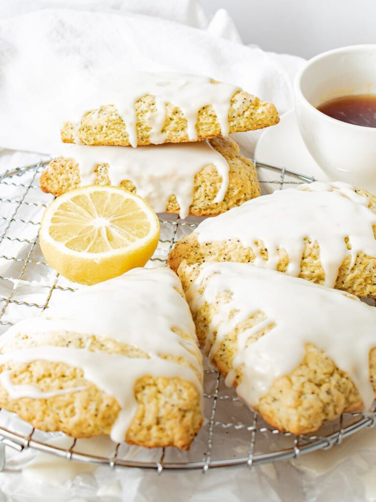 Lemon Poppyseed Scones